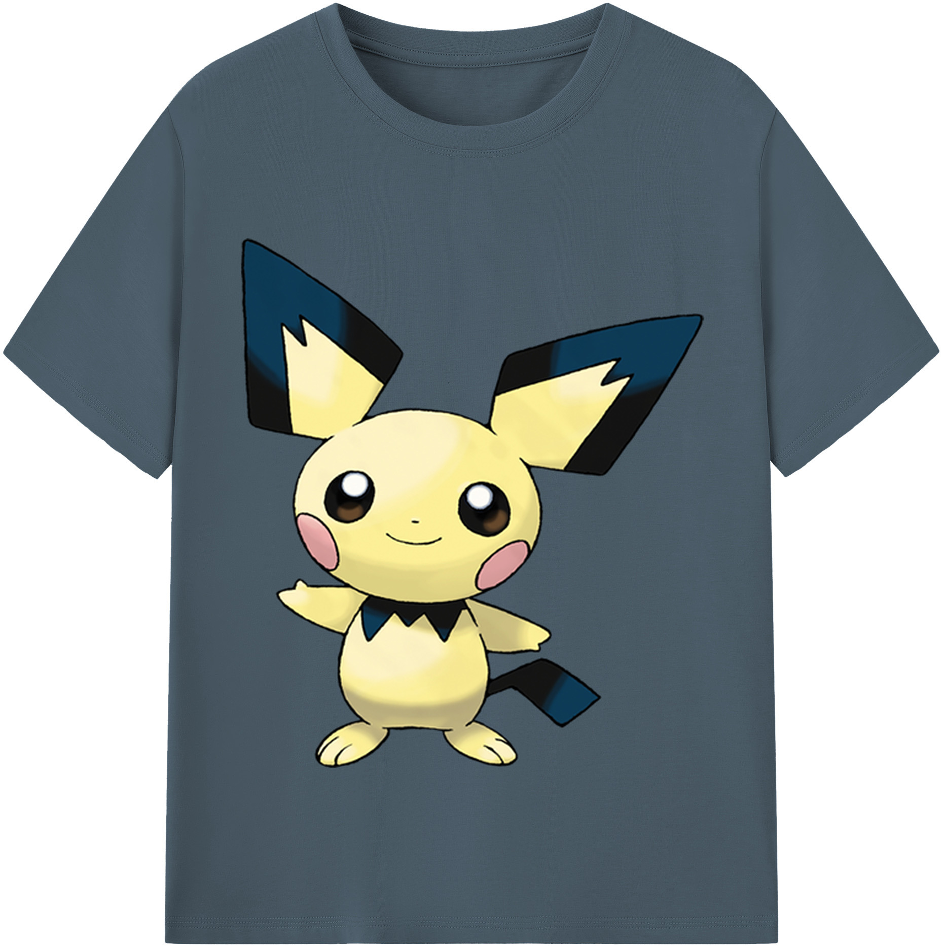 （画像用） ポケットモンスター Pokémon 綿100％半袖Tシャツ（フロントプリント）